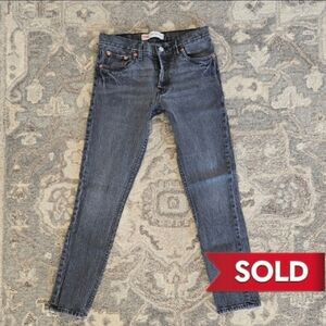 SOLD! Levi's Dark Gray Women's Skinny Jeans